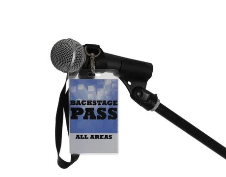 Backstage Pass Stock Photos