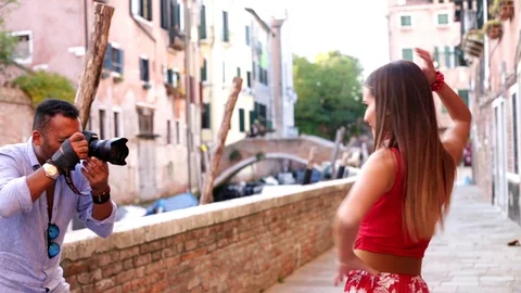 Backstage of the Photo Shoot Stock Footage 118989116