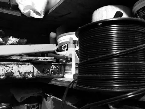 Backstage Storage Foto stock