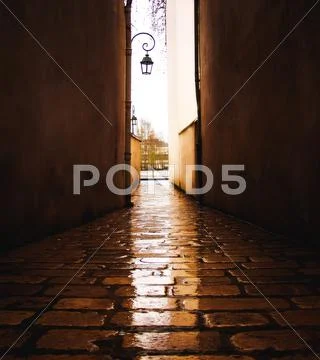 Backstreet Lights Stock Photos