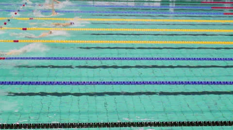 Backstroke Stock Footage 23295374