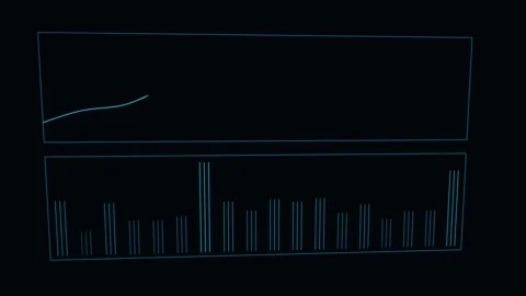 Backtest Equity Curve Builds Across A Historical Window Stock-Footage 344513307