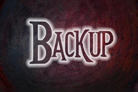Backup concept Stock Illustration