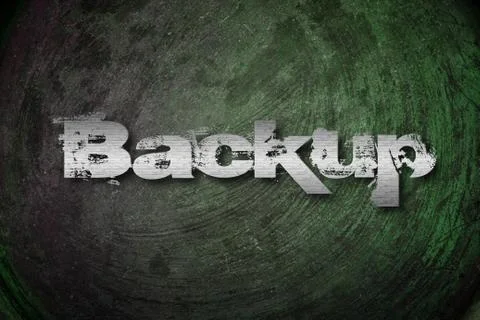 Backup concept Stock Illustration