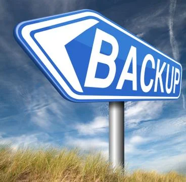 Backup data Stock Illustration