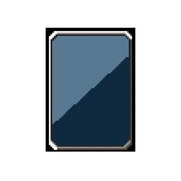 Backup hard drive pixel art vector illustration Stock Illustration