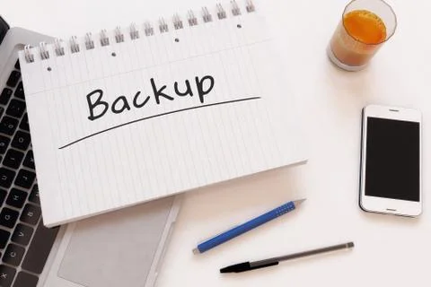Backup Stock Illustration