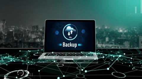 Backup Storage Data Internet Technology Business concept snugly Stock Photos