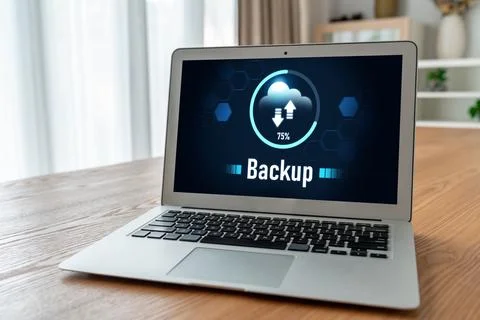 Backup Storage Data Internet Technology Business concept snugly Stockfoto's