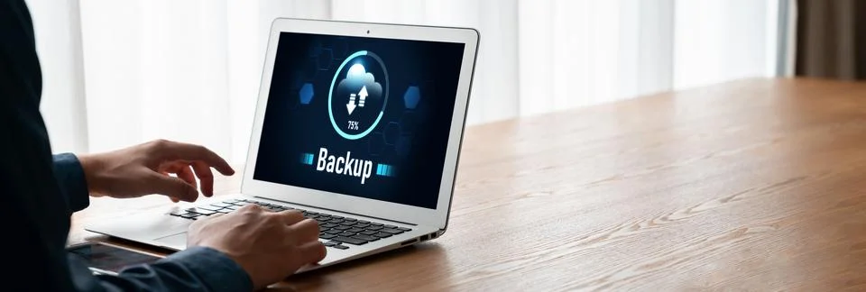 Backup Storage Data Internet Technology Business concept snugly Stock Photos