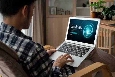 Backup Storage Data Internet Technology Business concept snugly Stock Photos