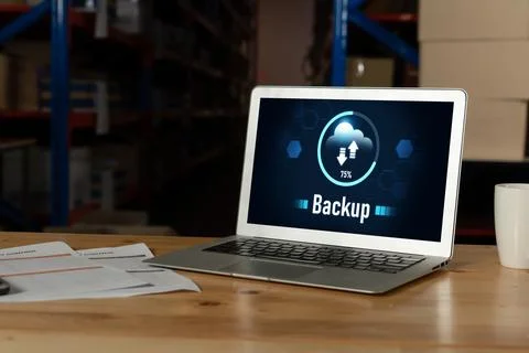 Backup Storage Data Internet Technology Business concept snugly Stock Photos