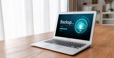 Backup Storage Data Internet Technology Business concept snugly 写真素材