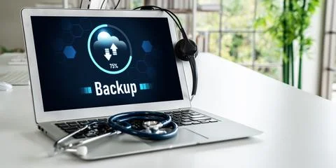 Backup Storage Data Internet Technology Business concept snugly Stock Photos
