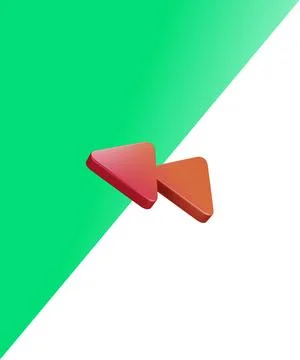 Backward Stock Illustration