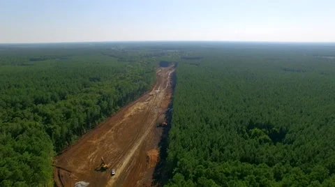 Backwards down a dirt road 库存影片 54346877