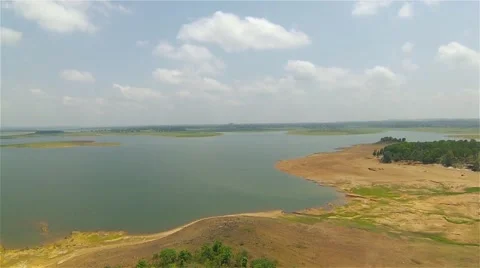 Backwater shore Stock Footage 51420440