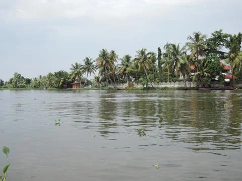 Backwaters Kerala Stock Photos