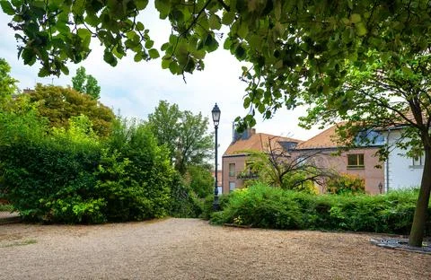 Backyard in Budapest Stock Photos