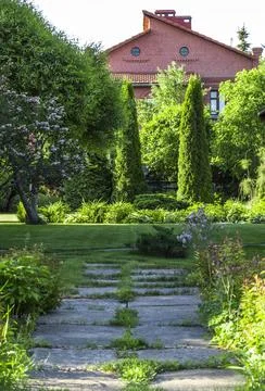 Backyard design elements Stock Photos