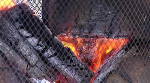 Backyard fire HD 動画素材 363937