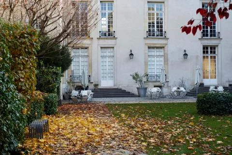 Backyard, le marais, Paris Stock Photos