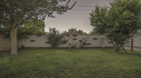 Backyard Sliderlapse Video stock 26251965