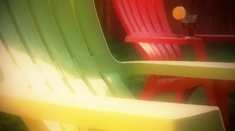 BACKYARD SUMMER DELIGHT 2.mp4 Stock Footage 48627740