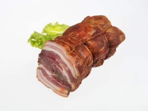 Bacon And Greenery Stock Photos