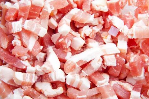 Bacon background Stock Photos