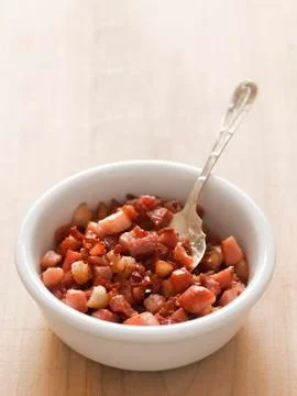 Bacon bits Stock Photos