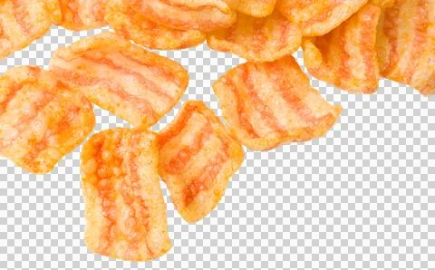 Bacon chips Stock Photos