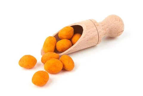 Bacon flavored peanuts Stock-Fotos