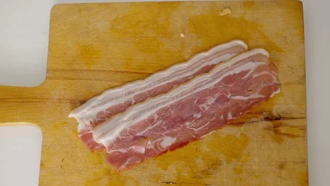 Bacon Stock Footage 74834913