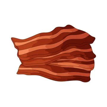 Bacon illustration Stock Illustration