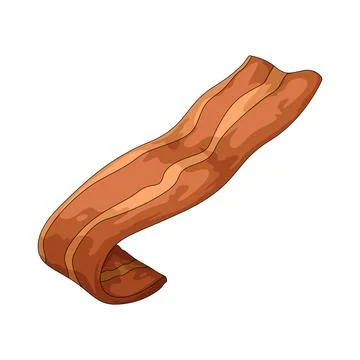 Bacon illustration Stock Illustration