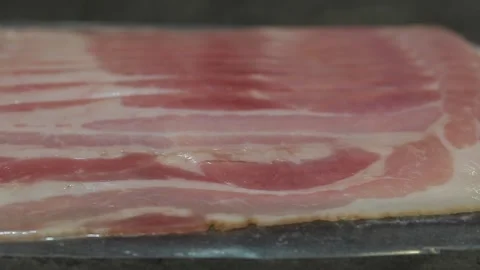 Bacon pork Vidéo 155411605