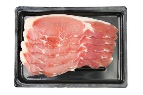 Bacon rashers Stock Photos
