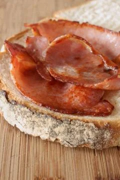 Bacon sandwich Stock Photos