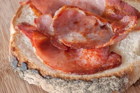 Bacon Sandwich Stock Photos