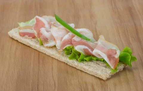 Bacon sandwich Foto stock