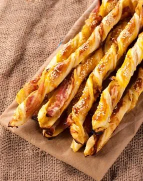 Bacon sticks Stock Photos