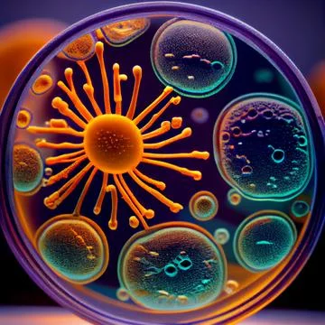 Bacteri (111) Foto stock