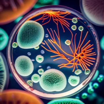 Bacteri (117) Foto stock