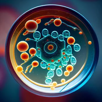 Bacteri (18) Foto stock