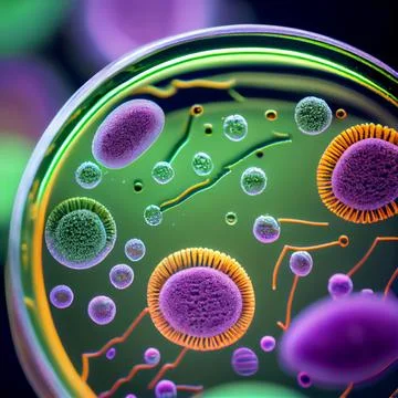 Bacteri (23) Foto stock