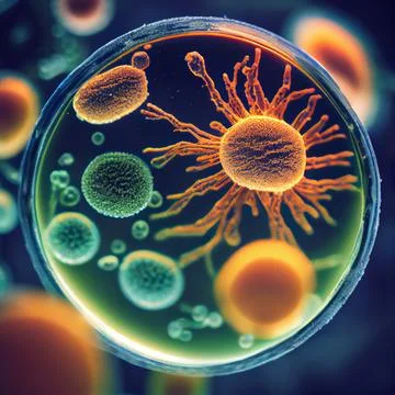 Bacteri (24) Foto stock