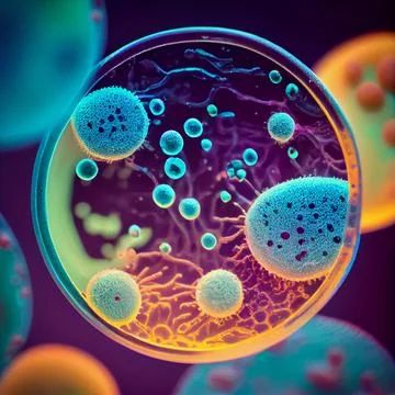 Bacteri (42) Foto stock