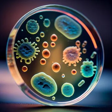 Bacteri (49) Foto stock