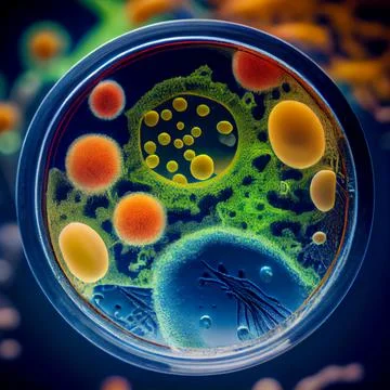 Bacteri (50) Stock Illustration